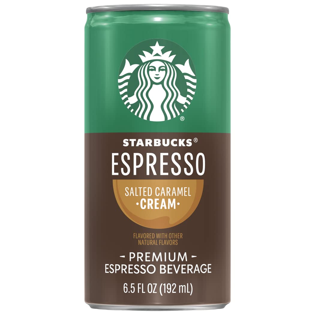 Starbucks Doubleshot, Salted Caramel, 6.5 Ounce, 12 Count (Packaging May Vary)