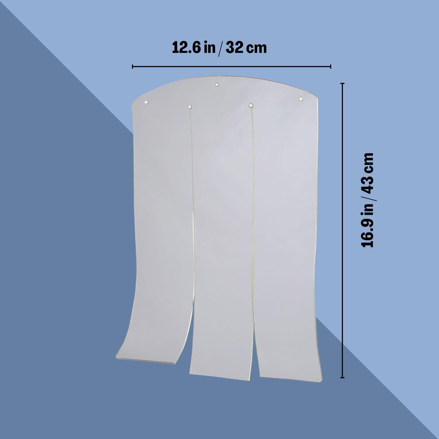 Trixie Vinyl Dog Door Flap, Fits 12 x 15.75-in Wooden Dog House Opening, Replacement Doggie Door Curtain Flap for Wooden Doghouses