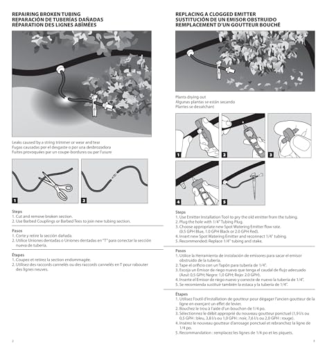 Rain Bird DRIPPAILQ Drip Irrigation Repair and Expansion Kit,Green