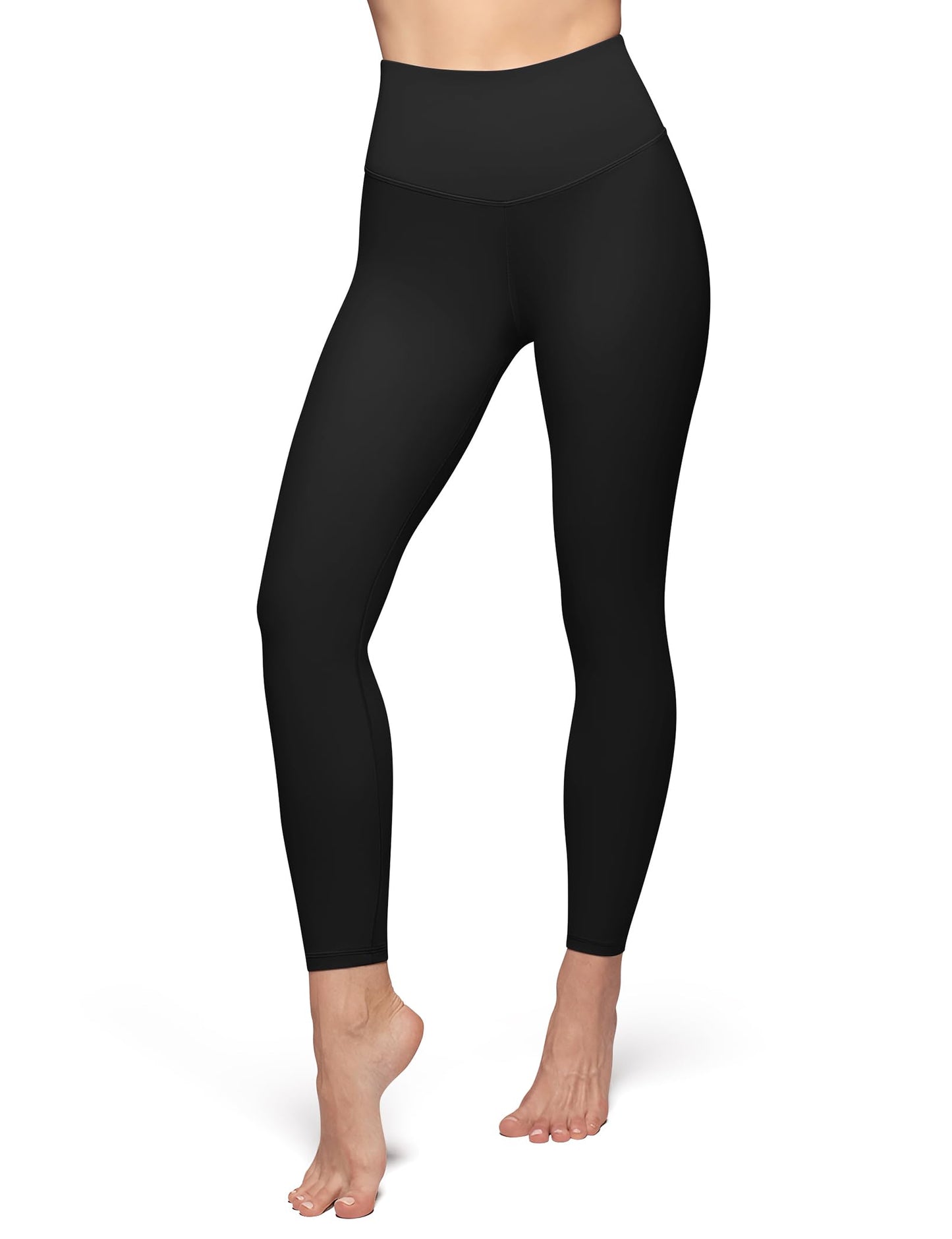 YUDSUD High Waisted Leggings for Women - Tummy Control Yoga Pants for Workout Running Athletic Women's Leggings Plus Size Black