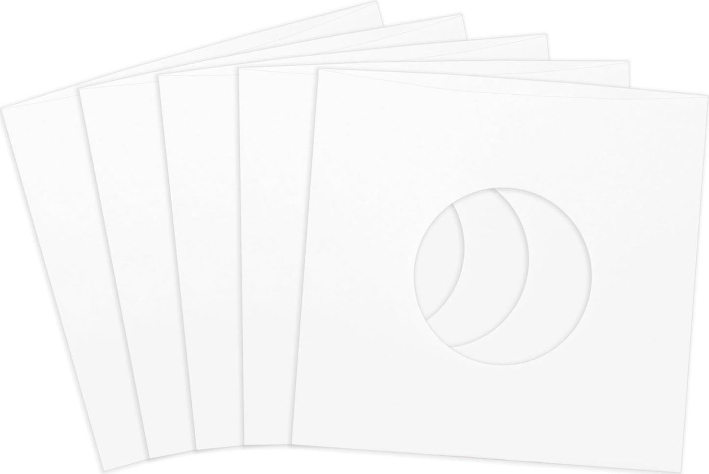 (200) Archival Quality Acid-Free Heavyweight Paper Inner Sleeves for 7 Inch Vinyl Records #07IW