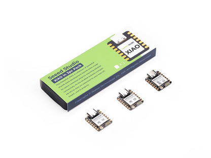 XIAO ESP32C6 3PCS Pack - 2.4GHz Wi-Fi 6, BLE 5.0, Zigbee, Matter, Thread, onboard Antenna and External Antenna Interface