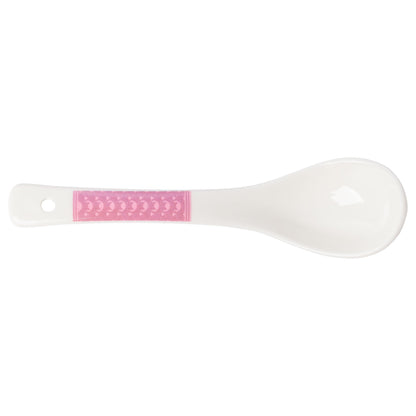 Silver Buffalo Lilo and Stitch Scrump Waves Japanese Pattern Ceramic Ramen Noodle Rice Bowl with Chopsticks and Spoon, Microwave Safe, 20 Ounces