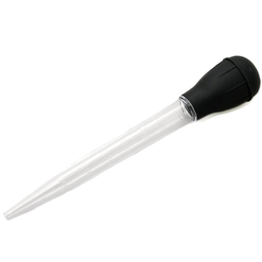 Chef Craft Classic Baster with Clear Tube, 11.5 inches in Length, Black