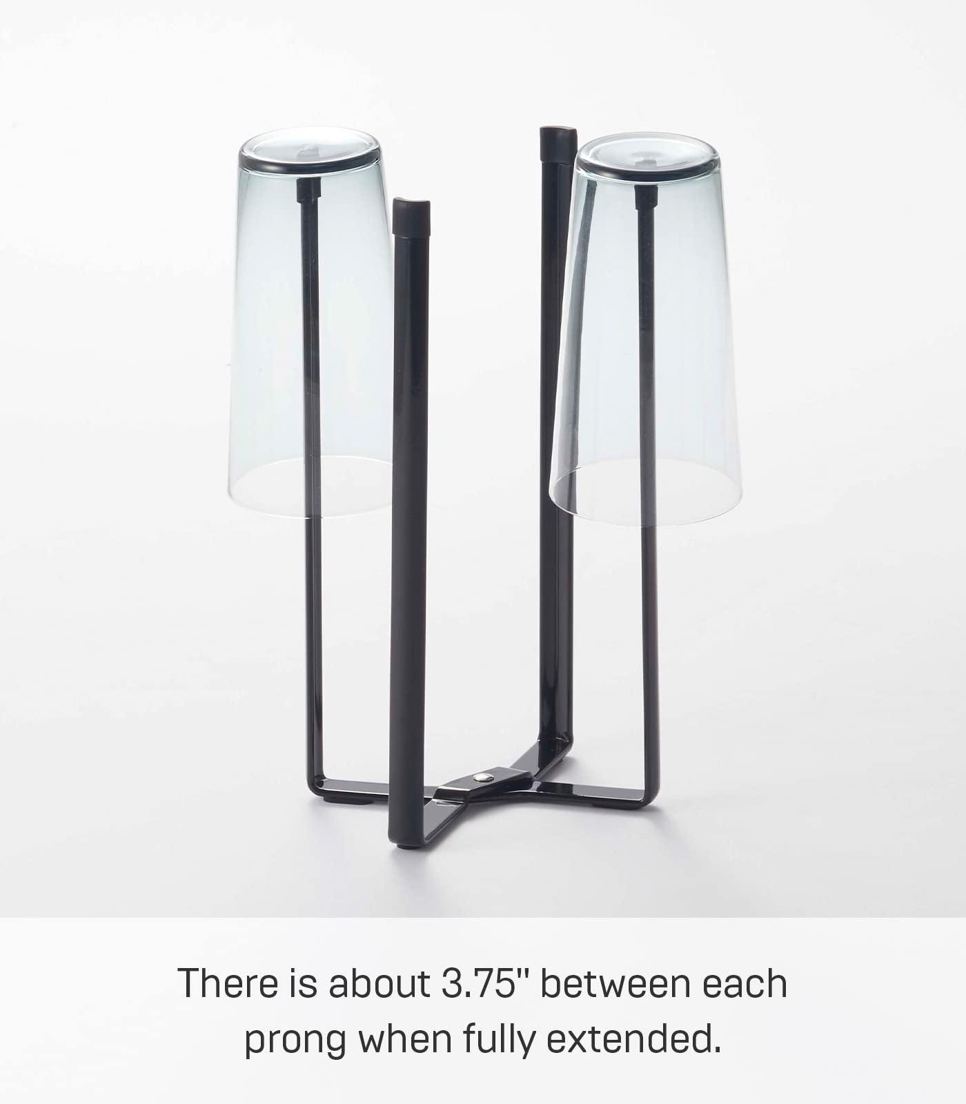 YAMAZAKI home 6785 Kitchen Multi Eco Stand-Multifunctional Plastic Bag Holder, One Size, Black