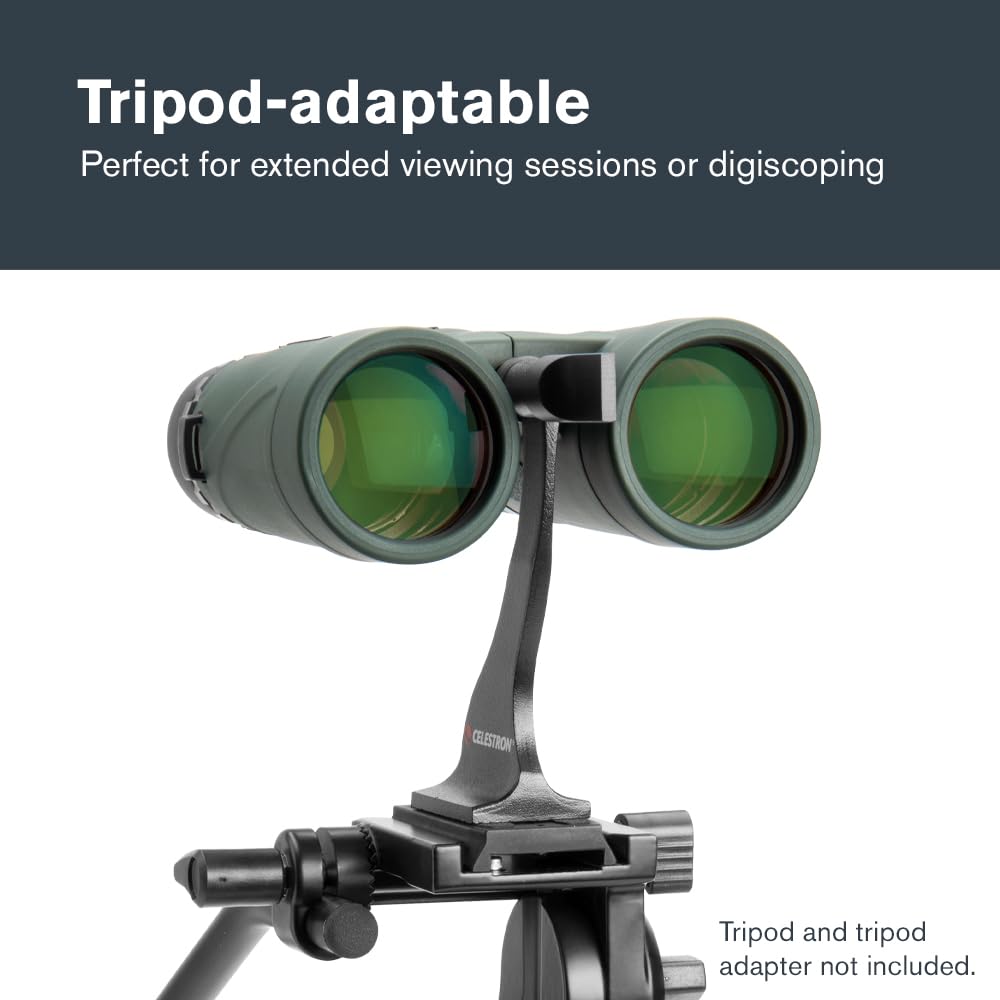 Celestron - Nature DX 8x42 Binoculars – Ideal for Birding and Outdoors – 42mm Objective Lenses – Wide 7.4° Field of View – BaK-4 Prisms – Fully Multi-Coated – Waterproof and Fogproof