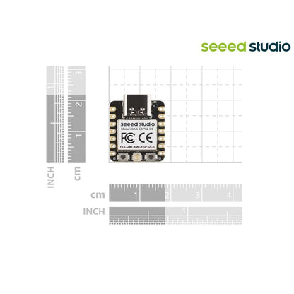 Seeed Studio XIAO ESP32C3 - Tiny MCU Board with Wi-Fi and BLE for IoT Controlling Scenarios. Microcontroller with Battery Charge, Power Efficient, and Rich Interface for Tiny Machine Learning. …