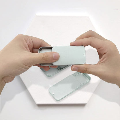 Empty Slide Top Tin Containers for Lip Balm, Crafts, Storage Kit - .25oz, 6 Pack