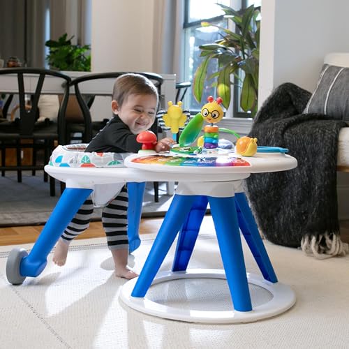 Baby Einstein Around We Grow 4-in-1 Walker, Discovery Activity Center and Table, Age 6 Months and up