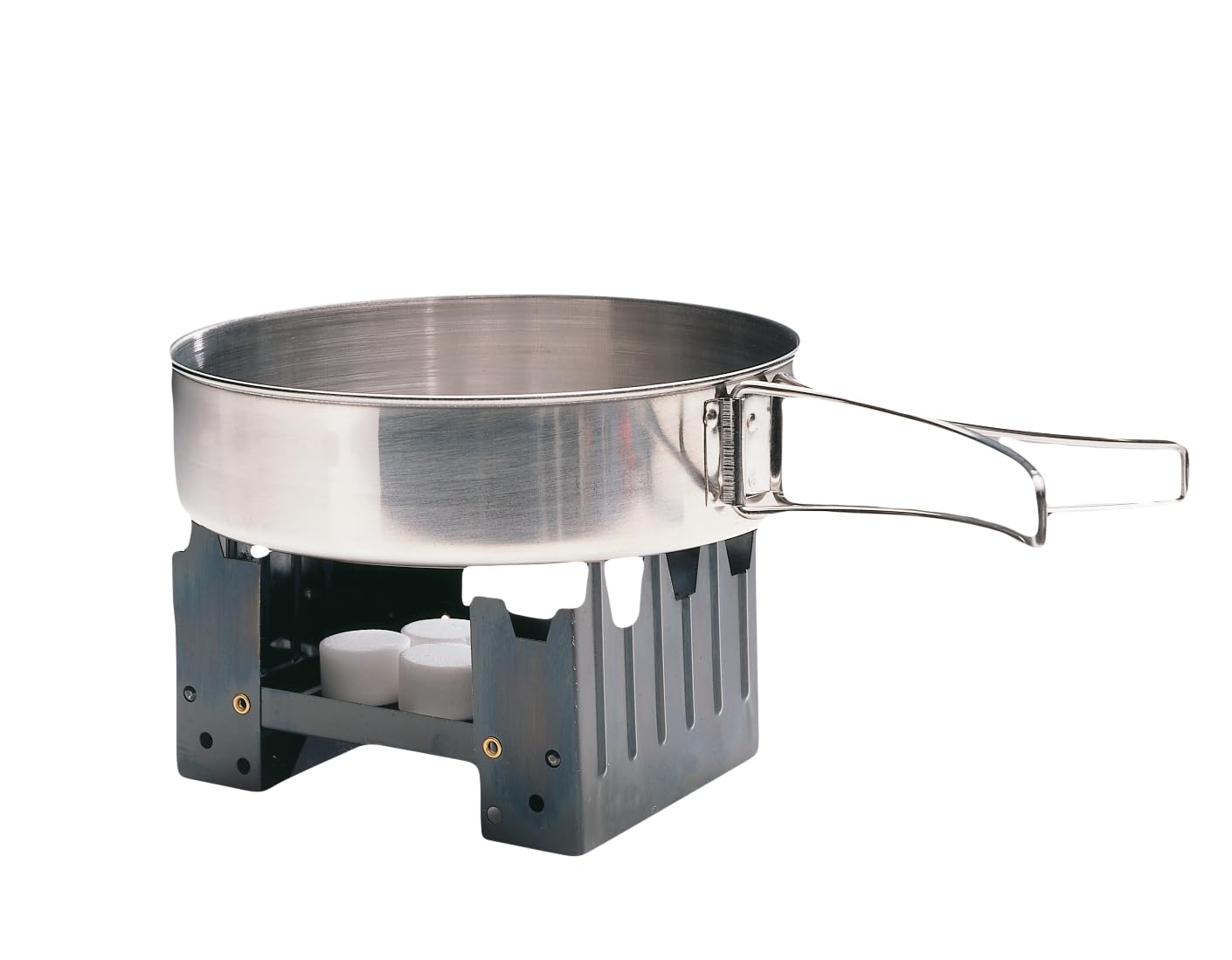 Coghlan's Emergency Stove - Lightweight, Portable Camping Stove for Backpacking, Survival, and Outdoor Cooking - Foldable Design with 24 Fuel Tablets Included (Compact for Travel and Storage)