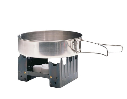 Coghlan's Emergency Stove - Lightweight, Portable Camping Stove for Backpacking, Survival, and Outdoor Cooking - Foldable Design with 24 Fuel Tablets Included (Compact for Travel and Storage)