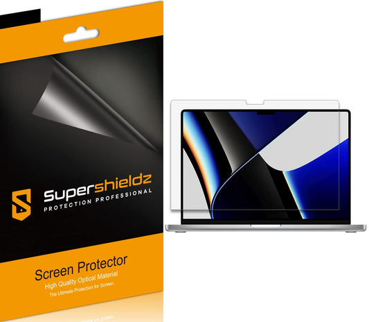 Supershieldz (3 Pack) Anti-Glare (Matte) Screen Protector Designed for MacBook Pro 16 inch (M4, M3, M2, M1, Pro/Max) [2021-2024 Release]