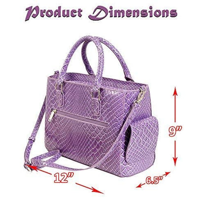 Primeware Insulated Purse w/ 3L Bladder Bag | Thermal Hot and Cold Storage | Portable Drinking Dispenser for Wine, Cocktails, Beer, Alcohol | PU Leather Finish