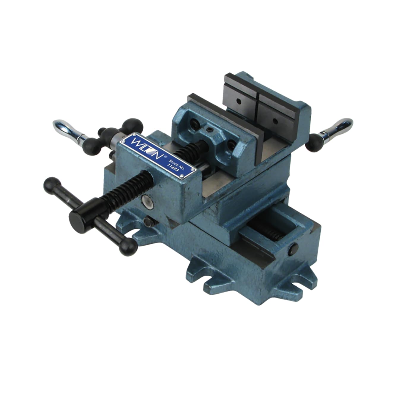 Wilton Cross-Slide Drill Press Vise, 3" Jaw Width & Max Opening, 3" Jaw Depth (Model CS3)