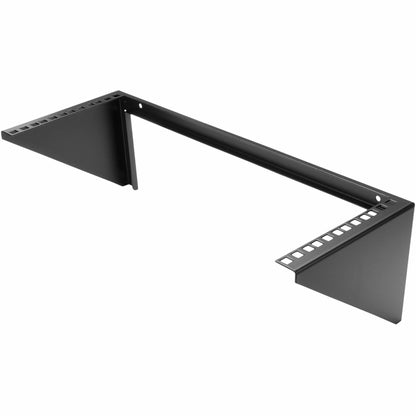 StarTech.com 4U Wall Mount Patch Panel Bracket - 19 inch Steel Vertical Mounting Rack for Network and Data Equipment, TAA (RK419WALLV)