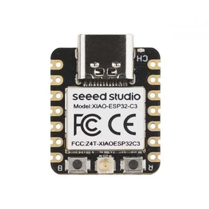 Seeed Studio XIAO ESP32C3 - Tiny MCU Board with Wi-Fi and BLE for IoT Controlling Scenarios. Microcontroller with Battery Charge, Power Efficient, and Rich Interface for Tiny Machine Learning. …