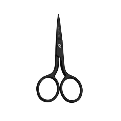 Small Embroidery Scissors: Small Sharp Scissors, Little Straight Stainless Steel Pointed Tip Precision Cutting Details Thread Yarn for Quilting Knitting Cross Stitch, 3.5 Inch Black