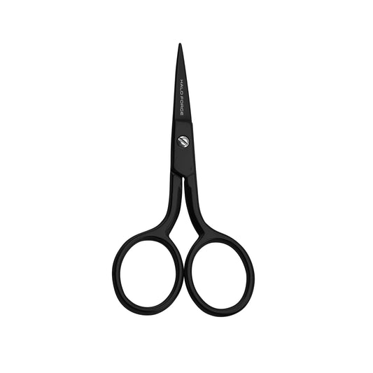Small Embroidery Scissors: Small Sharp Scissors, Little Straight Stainless Steel Pointed Tip Precision Cutting Details Thread Yarn for Quilting Knitting Cross Stitch, 3.5 Inch Black