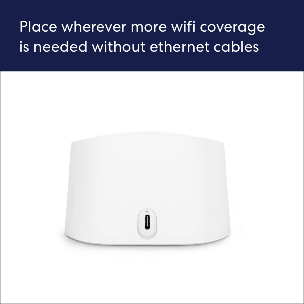 Amazon eero 6 mesh wifi extender - Add up to 1,500 sq. ft. of Wi-Fi 6 coverage to your existing eero mesh wifi network