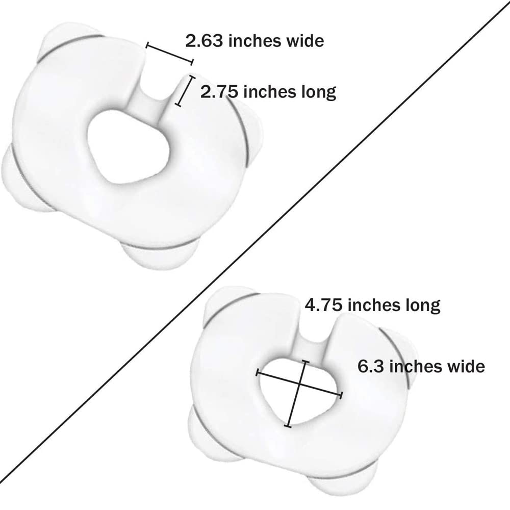 Contour Products Kabooti Coccyx Foam Seat Cushion, Blue