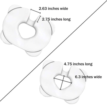 Contour Products Kabooti Coccyx Foam Seat Cushion, Blue