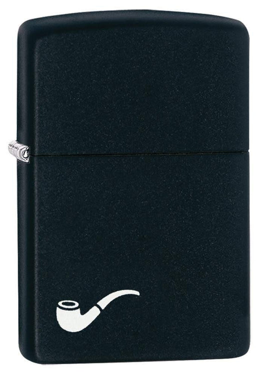 Zippo Black Matte Pipe Pocket Lighter