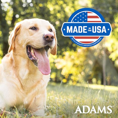 ADAMS Plus Flea & Tick Shampoo with Precor IGR for Cats, Kittens, Dogs & Puppies Over 12 Weeks Of Age, Sensitive Skin Flea Treatment, Kills Adult Fleas, Flea Eggs, Ticks, and Lice, 6 Ounces