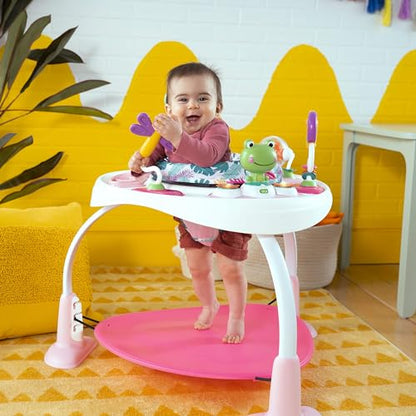 Bright Starts Bounce Bounce Baby 2-in-1 Activity Jumper & Table - Playful Palms