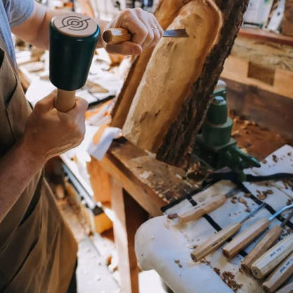 Schaaf Wood Carving Tools Set of 12 Chisels with Canvas Case | Wood Carving Chisels with Razor Sharp CR-V 60 Steel Blades