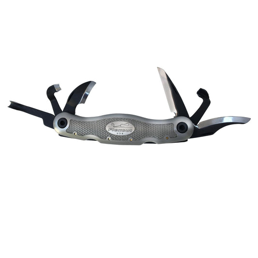FLEXCUT Right Handed Carvin Jack 2.0, Folding Multi Tool for Woodcarving, Includes 6 Blades, Made in USA, JKN291