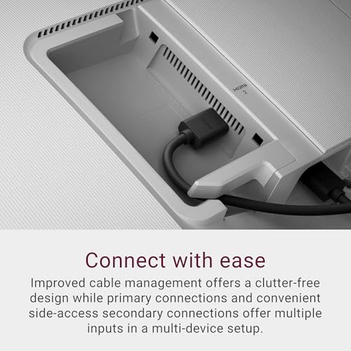 Dell S2425HS Monitor - 23.8 Inch, FHD (1920x1080) Display, 100Hz Refresh Rate 1500:1 Contrast Ratio, TÜV Rheinland Eye Comfort 4 Star, Integrated 2x5W Speaker, Height/Tilt/Swivel/Pivot - Ash White