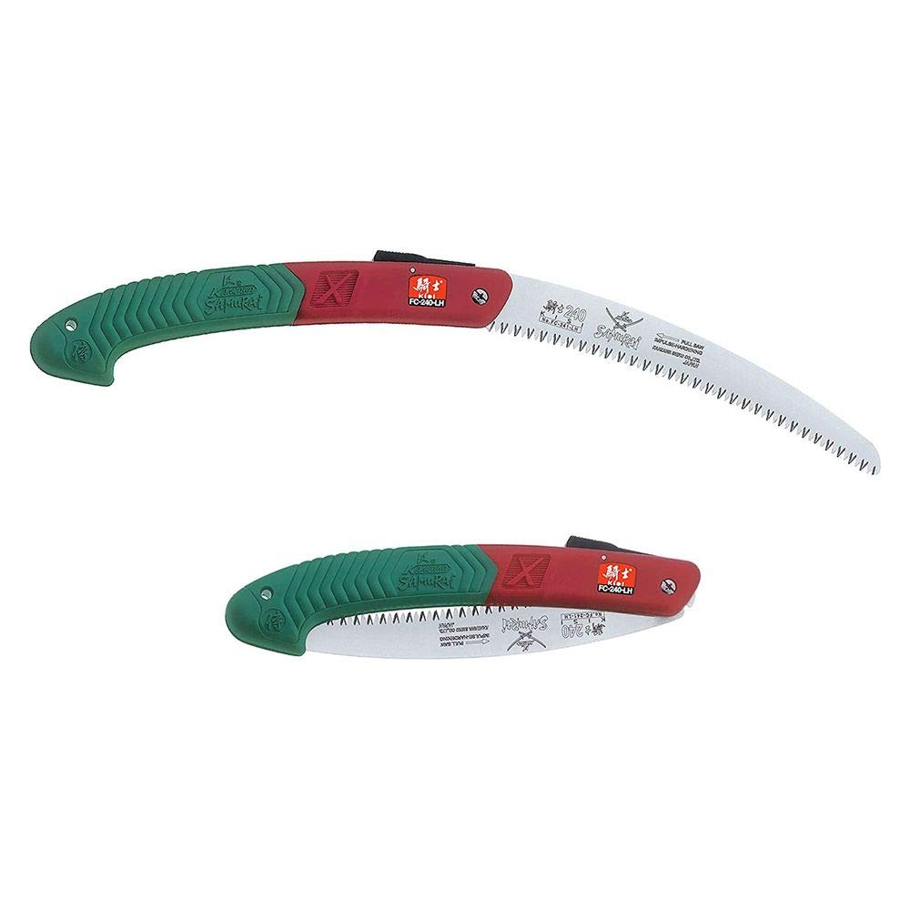 SAMURAI FC-240-LH Samurai Knight 9.4 inches (240 mm) Folding Pruning Saw