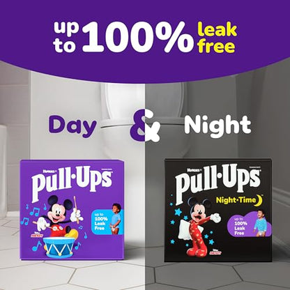 Pull-Ups Boys' Potty Training Pants, Size 3T-4T Training Underwear (32-40 lbs), 112 Count (4 Packs of 28), Packaging May Vary