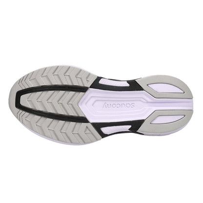 Saucony Women's Axon Road Running Shoe, Grey/Pink, 5