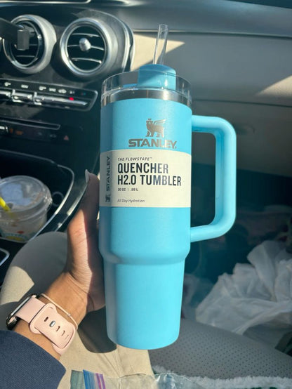Stanley Quencher H2.0 40oz Tumbler – Pool Blue