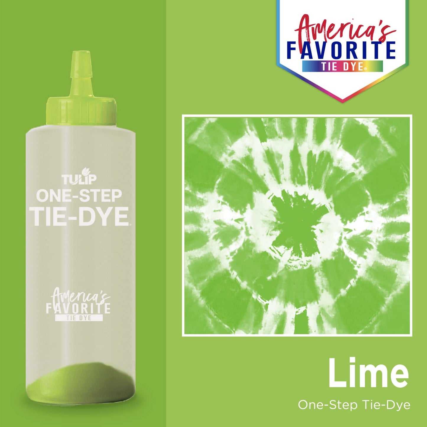 Tulip One Step Tie Dye Kit: Mini Neon Kit in Teal and Green