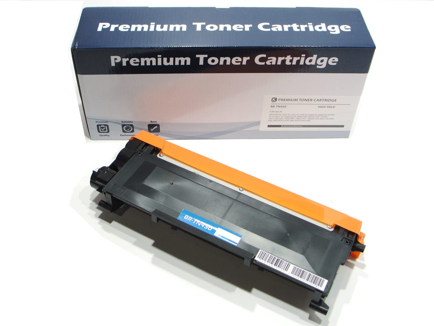 Cool Toner Compatible Toner Cartridge Replacement for Brother TN450 TN 450 TN-450 TN 420 TN420 TN-420, Black, 1 Pack