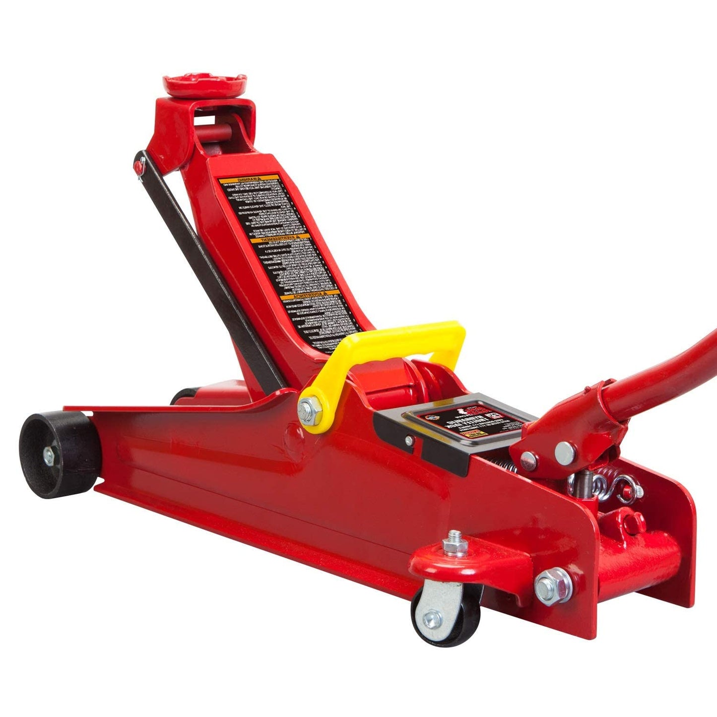 TCE TCET825051R Torin Low Profile Hydraulic Trolly Jack, 2.5 Ton (5,000 lb) Capacity, Red