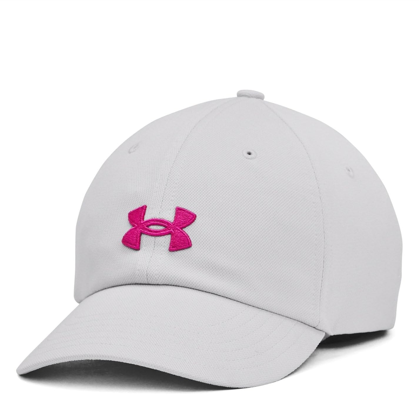 Under Armour Womens Blitzing Cap Adjustable, (015) Halo Gray / / Astro Pink, One Size Fits Most
