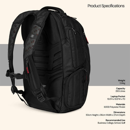 OGIO Renegade Backpack (Renegade , Black), Large