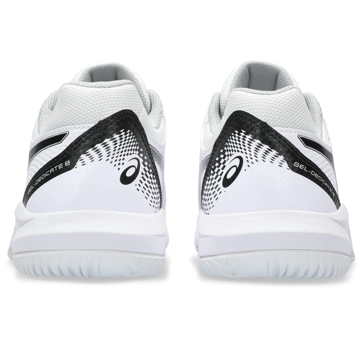 ASICS Men's Gel-Dedicate 8 Tennis Shoes, 11, White/Black