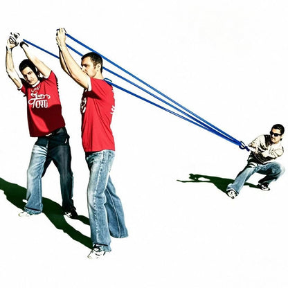 Water Balloons Launcher 500 Yard Toys 3 Person T Shirt Launcher Slingshot Water Ballons, The Heavy Duty Football Potato Launcher Giant Sling shots for Adults