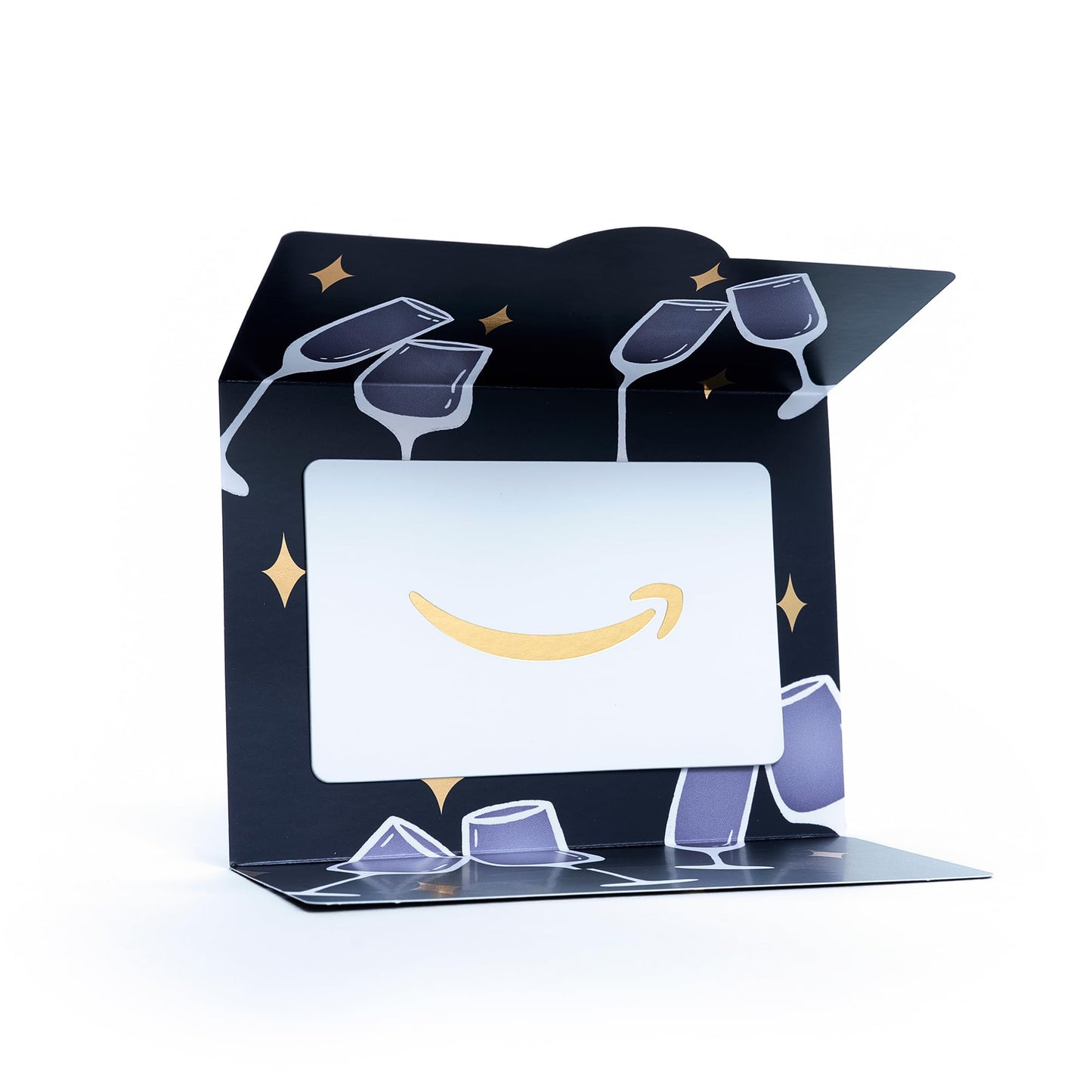 Amazon Physical Gift Card in Mini Envelope - Cheers & Toasts | Christmas, Graduation, Wedding, Birthday, Congrats