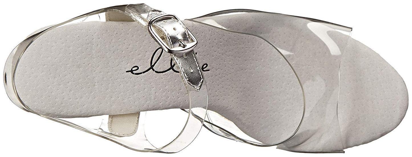 Ellie Women's 601-brook, Clear, 8 M US