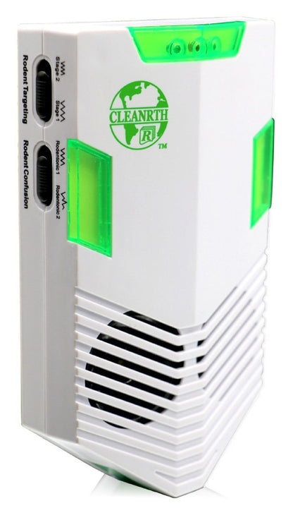 CLEANRTH CR008 Advanced Ultrasonic Rodent Repelling System - Powerful Indoor & Outdoor Rodent Repellent