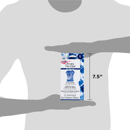 Tulip One-Step Tie-Dye Kit Tulip Fabric Dye Open Stock 29034 Fdy Refill Blue