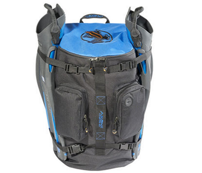 AKONA Globetrotter All-in-One Carry-On Backpack - Blue