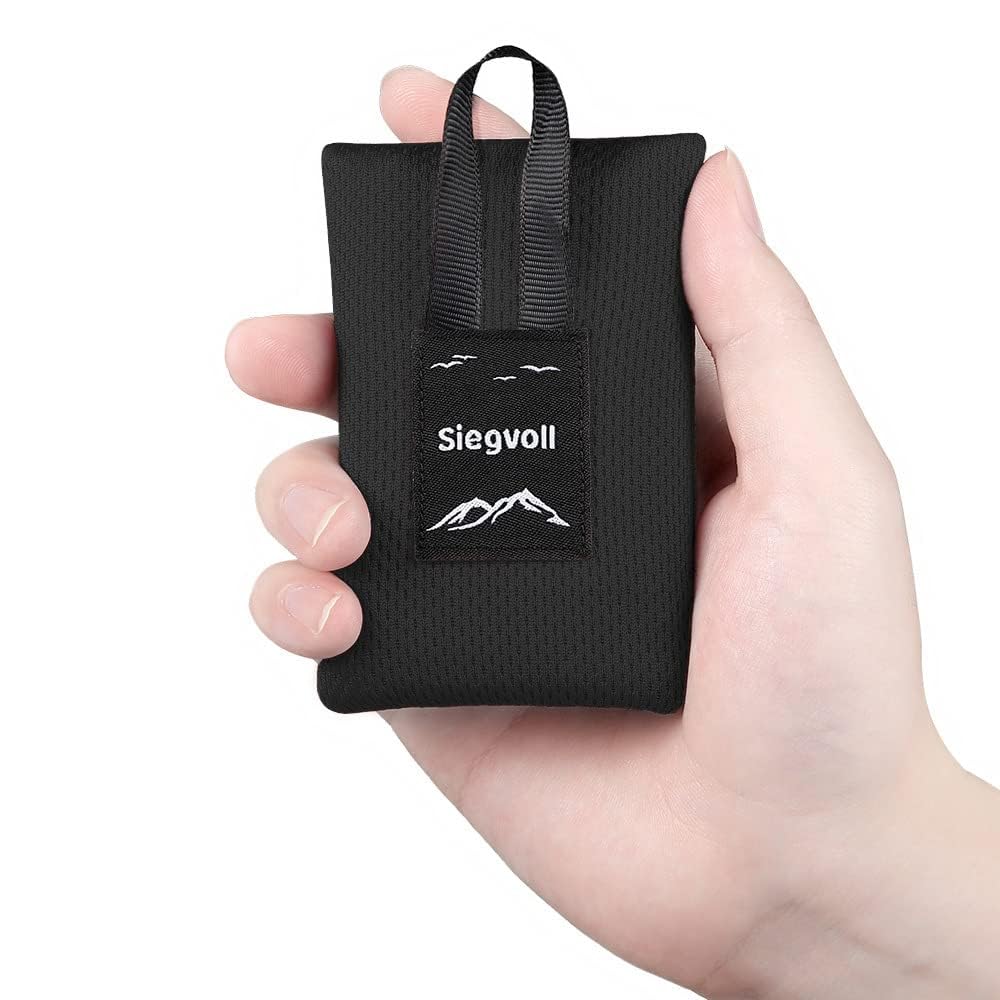 Siegvoll Pocket Picnic Blanket for 1-2 Persons, 43.3x55.12″ Sand Free Beach Blanket, SandProof Waterproof Foldable Beach Mat, Lightweight Picnic Mat for Outdoor Hiking Camping Travel(Gray)