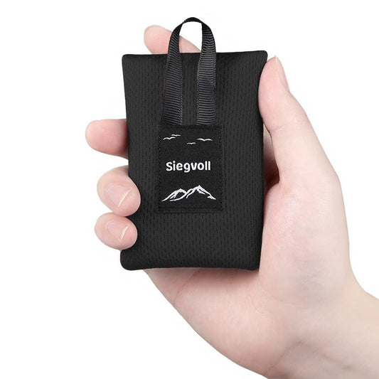 Siegvoll Pocket Picnic Blanket for 1-2 Persons, 43.3x55.12″ Sand Free Beach Blanket, SandProof Waterproof Foldable Beach Mat, Lightweight Picnic Mat for Outdoor Hiking Camping Travel(Gray)