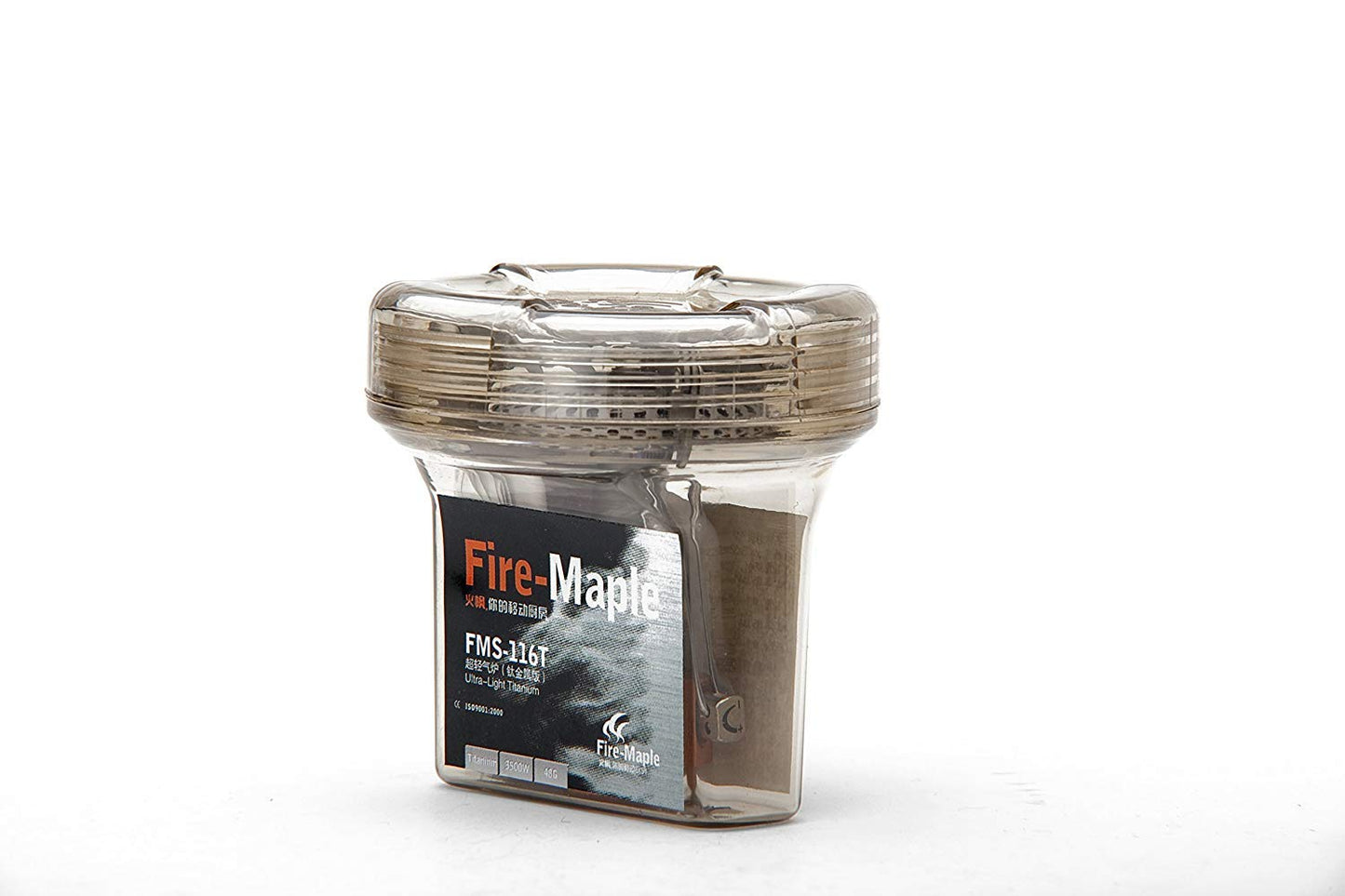 Fire-Maple FMS-116T Portable Stove Ultra Light, Hiking Stove Titanium Backpacking Stove, Outdoor Camping Ultralight Gear, Essential for Earthquake Emergency Kit